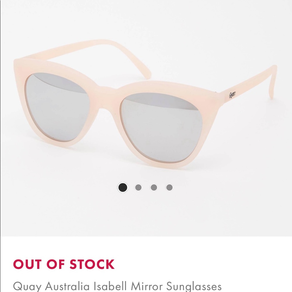 QUAY AUSTRALIA Isabell Mirror Sunglasses